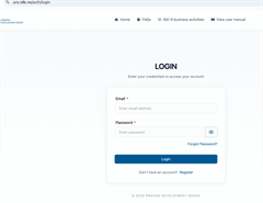 Business registration portal 